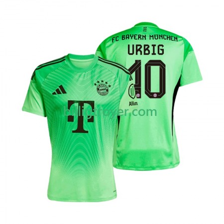 Billige Fotballdrakter Bayern München Jonas Urbig 40 Keeper Hjemmedraktsett 2025/26 Kortermet